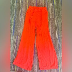 Primark Bright Orange Wide Leg Pants